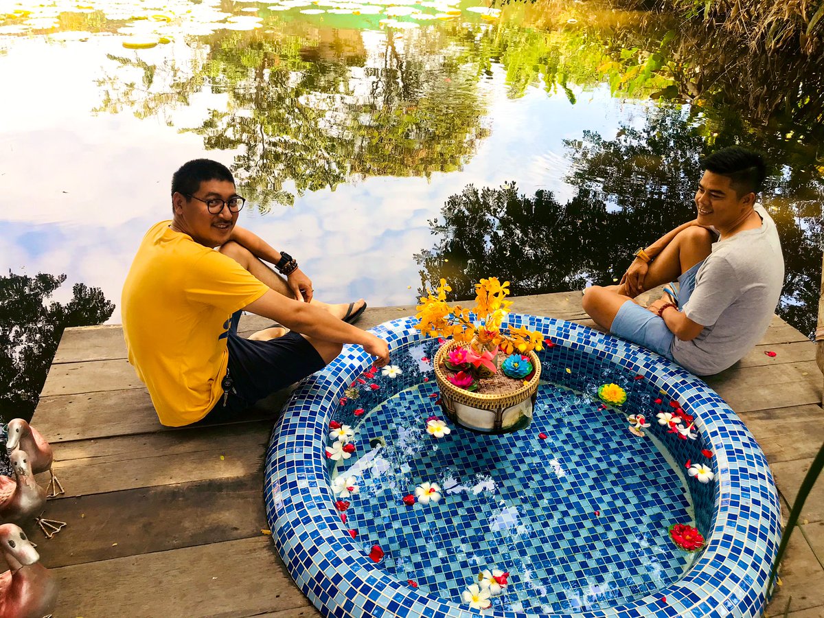 OhmTheerapant's tweet image. เราไม่ใช่คนดี แต่จะทำให้เธอรู้สึกโชคดีที่มีเรา #ohmomho #o2m #ทริปครอบครัว @PankeawP