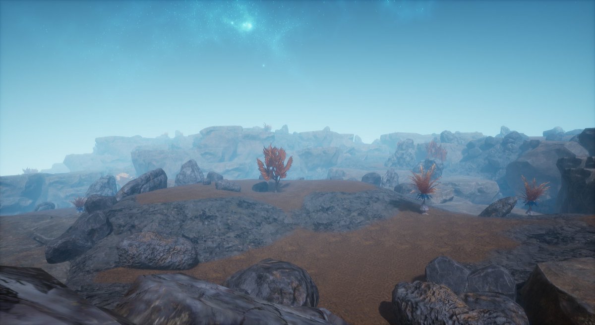 3DDevin's tweet photo. started working on the 2nd continent biome still wip.
#UE4 #gamedev #ProjectCelestial #indiedev https://t.co/rPvjPOpf24