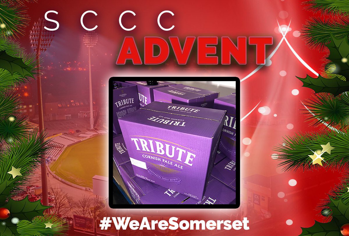 🎄 SCCC ADVENT - DAY 1 🎄

Our digital advent calendar returns for 2019 with some amazing prizes to be won! 

First up, our friends at <a href="/StAustellBrew/">St Austell Brewery</a> are giving away 5 cases of <a href="/Tribute_Ale/">Tribute Ale</a> 👊

Simply like and RT to win! 

*Must follow <a href="/SomersetCCC/">Somerset Cricket</a> and be 18+ 

#WeAreSomerset