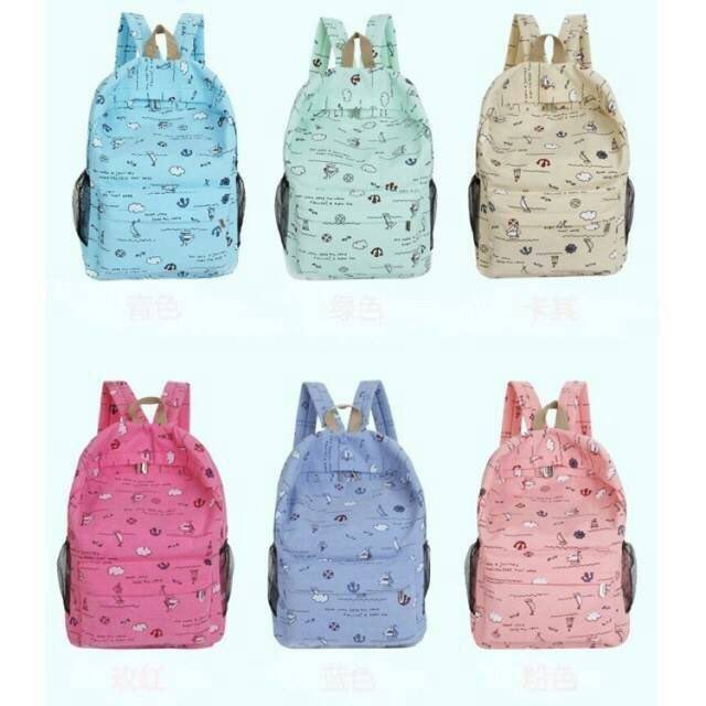 chayaple1's tweet photo. ร้าน (2)💢💢💢💢💢💢💢💢💢🙏🙏
** ใบละ  (2)(4)(9)บาท.
🌈‼️กระเป๋าเป้ เกาหลี
🎒รายละเอียดสินค้า:
🔥เนื้อผ้า:  polyster 
🔥ขนาด: 37*30*12cm ใส่ได้ขนาดA4 
🔥สีให้เลือก: ฟ้า, ฟ้าเข้ม,ชมพู,สีเขียว,ครีม,ชมพู
#กระเป๋าเกาหลี #แฟชั่น #กระเป๋าเป้ https://t.co/MBPfFZ27wc