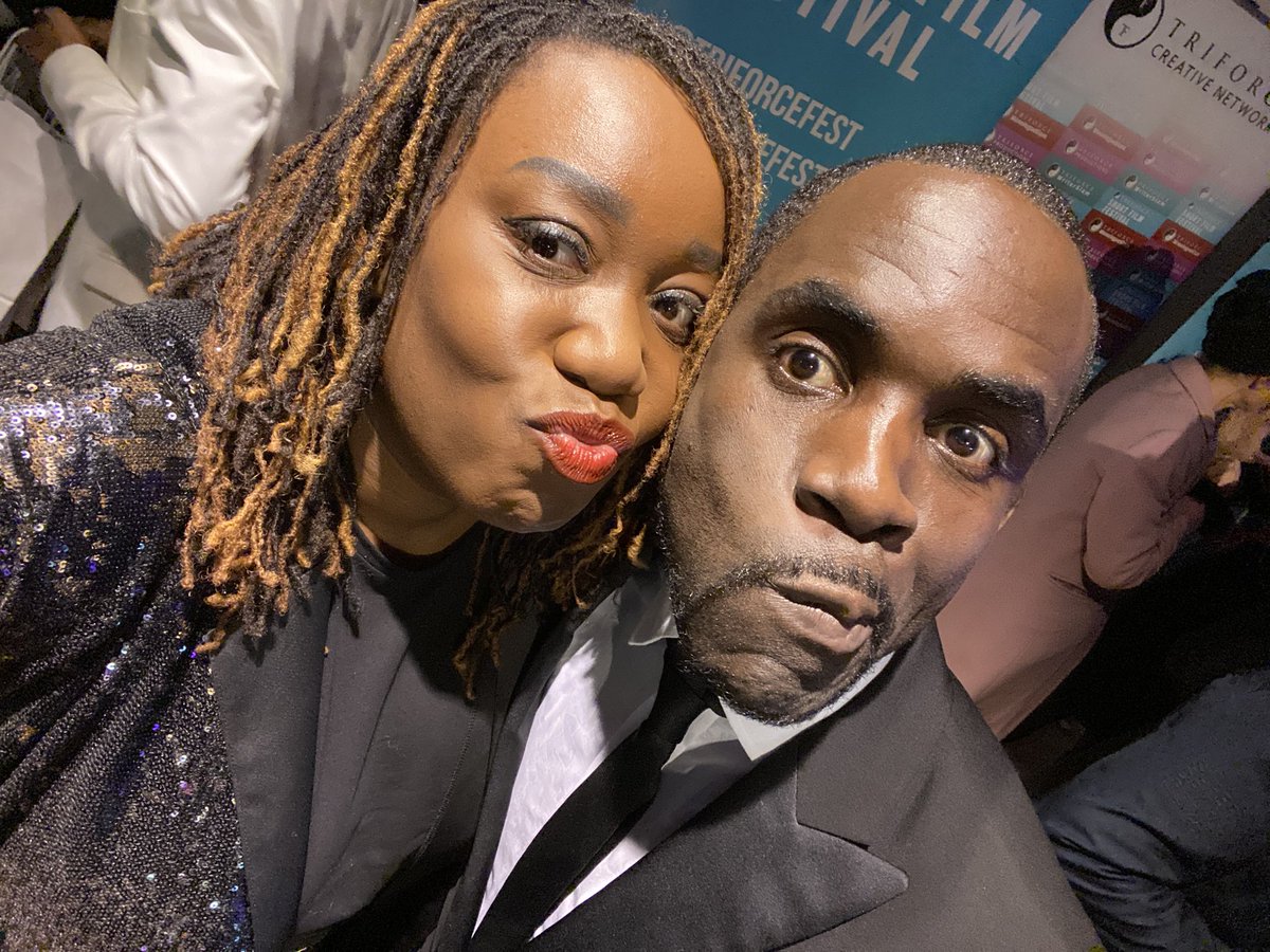 chizzyakudolu's tweet photo. Almost 20 years of friendship. No getting rid of me now. Love ya @JimmyAkingbola ❤️❤️ #TriForceFest https://t.co/0D9cd1ur3E