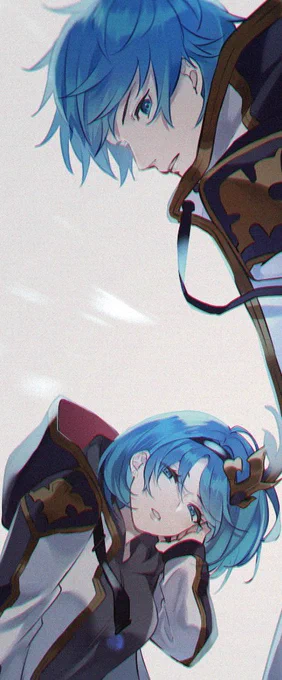 まだ微調整するかもだけど冬コミのイラスト本表紙予定グラジタ〜!本のタイトルはこれから考えます?あと極verも作ってみたので入れます… 