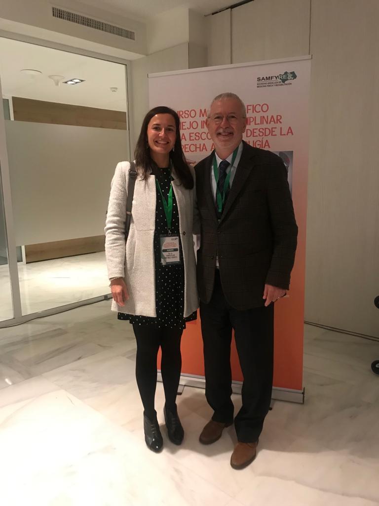 Pilar_Mtnez_F's tweet image. Encantada de participar en el II Curso Monográfico de Escoliosis de @SAMFYRE con mi ponencia sobre el tratamiento conservador con el método BSPTS Schroth
#bspts #schrothmethod.
#escoliosis #escoliosisidiopatica @sefip_org @jorgerogar #psse #scoliosisexercise #scoliosiseducation