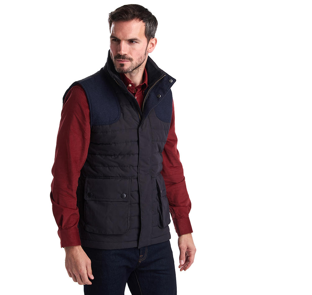 barbour bradford baffle quilted gilet