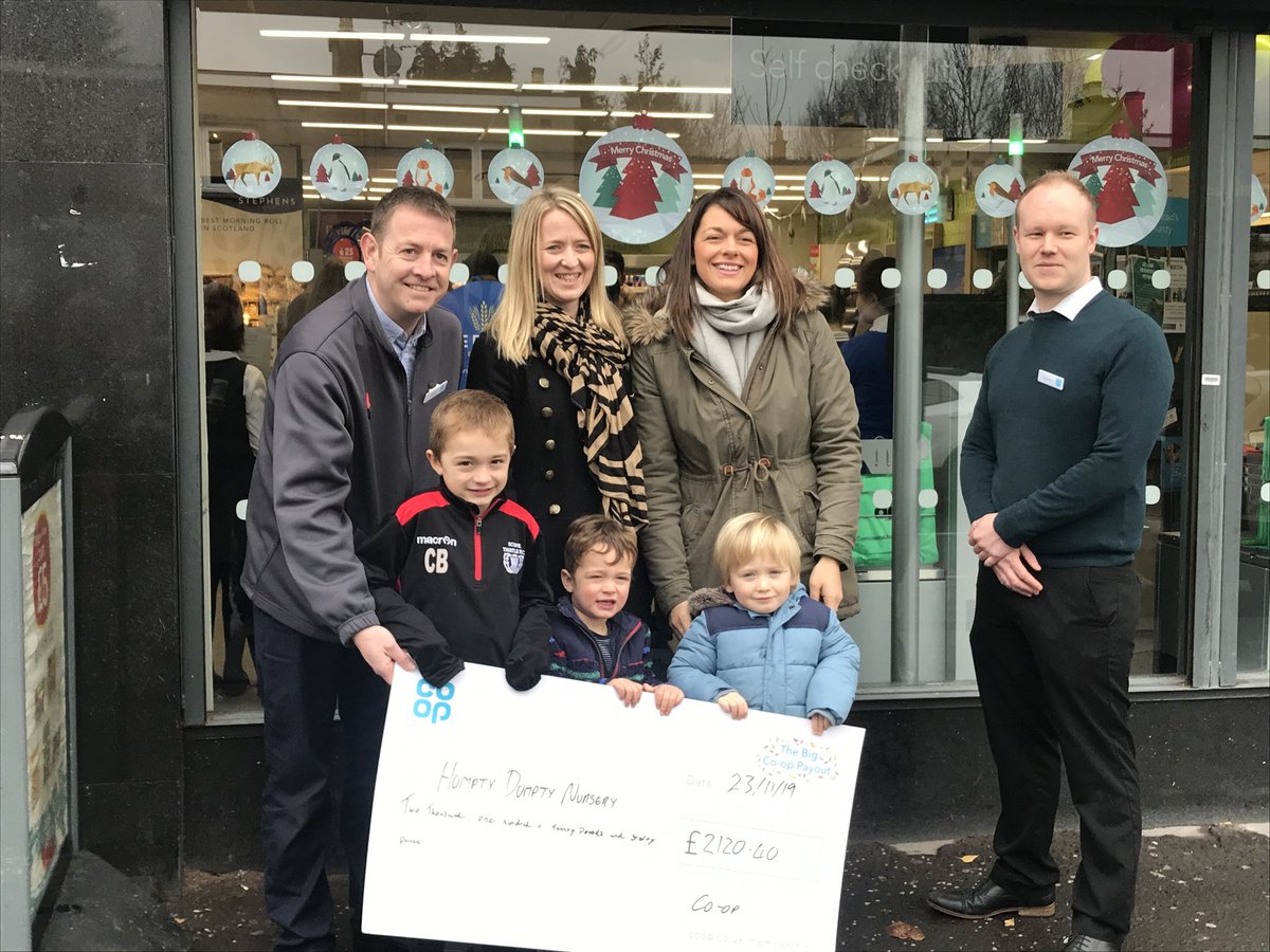 Amazing to be part of Celebration day on November 23rd, seeing our local causes getting money given from their own communitys #MakingADifference