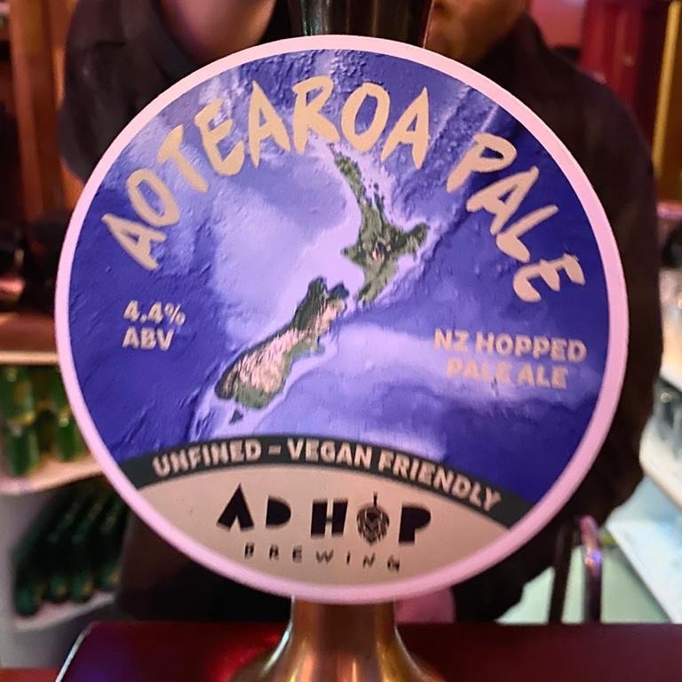 Our 4.4% Aotearoa Pale is now pouring at <a href="/LiverpoolGrapes/">The Grapes</a>!  If you're looking for a refreshing New Zealand Pale Ale, then this is it! And if you're worried about drinking so late on a Sunday, don't worry! It's December after all! 
<a href="/LiverpoolCAMRA/">Liverpool CAMRA</a> <a href="/LivBeerCo/">Liverpool Beer Collective</a>