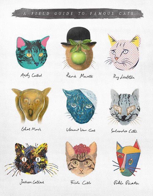 HistGatunas's tweet photo. La historia del arte explicada con gatos (de #VIPets ) https://t.co/26F1zSycRy