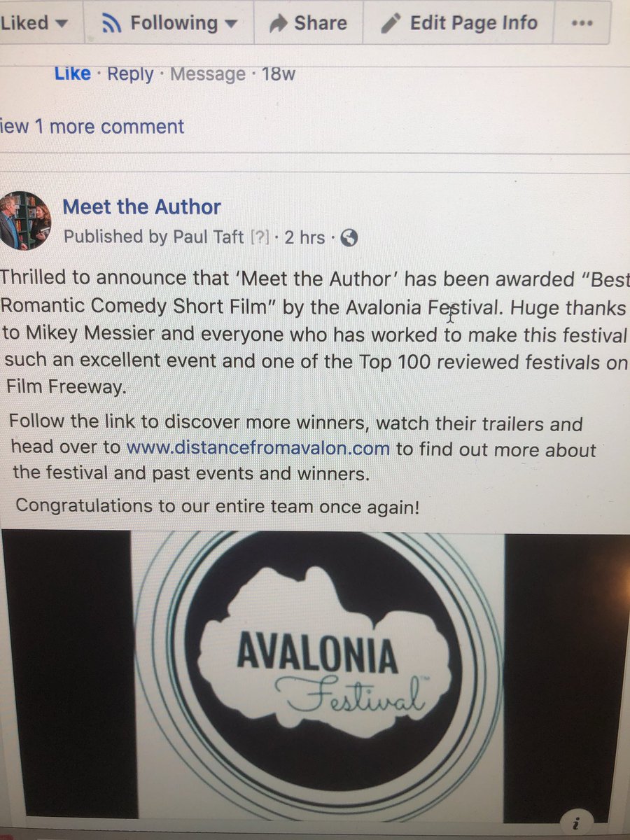 Congrats to Meet The Author for another win .. ty Mikey Messier! #newenglandactors #rhodeislandactors