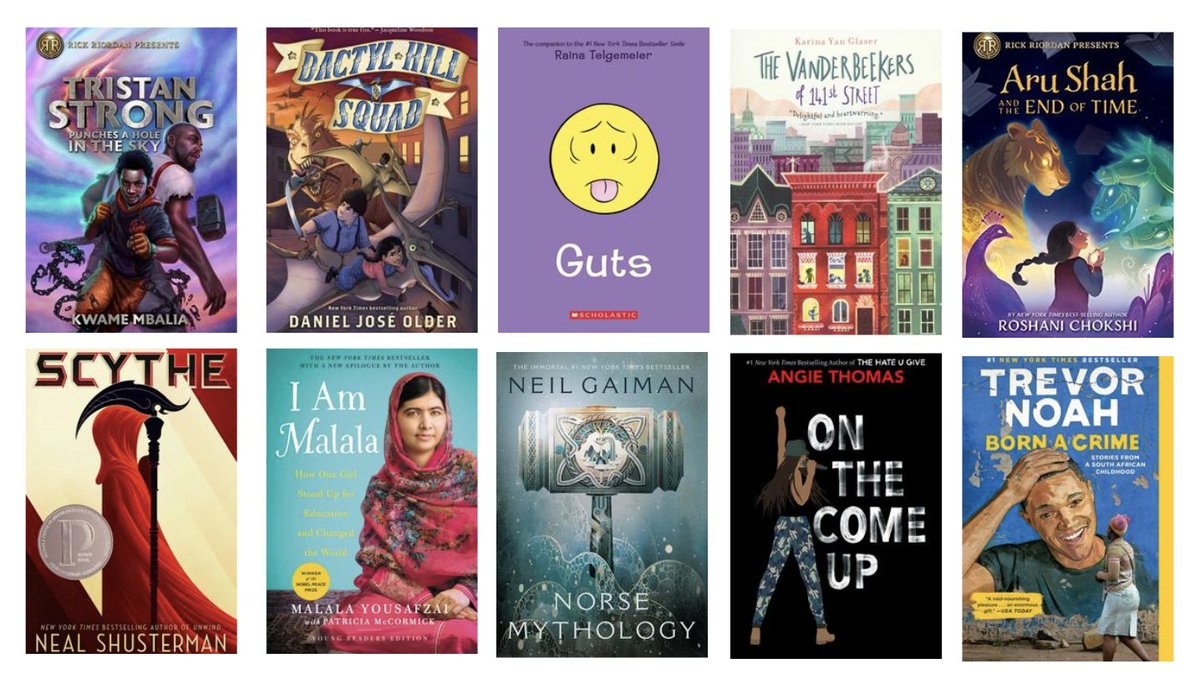 VocabularyCom's tweet image. #Teachers: Deck your halls w/ new books! Our editors are gifting these titles, and we want to share a gift with you. Winner gets 5 copies of 1 of these picks. #GIVEAWAY
To enter:
✅ RT &amp;amp; FOLLOW by 12pm ET, 12/06
✅ REPLY w/ your book choice
Ships to US school addresses only.
