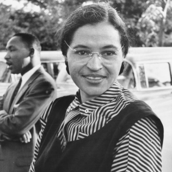 64 years ago, during the #MontgomeryBusBoycott, #RosaParks stood up to injustice by sitting down. #CivilRightsSheroes #RosaParksDay