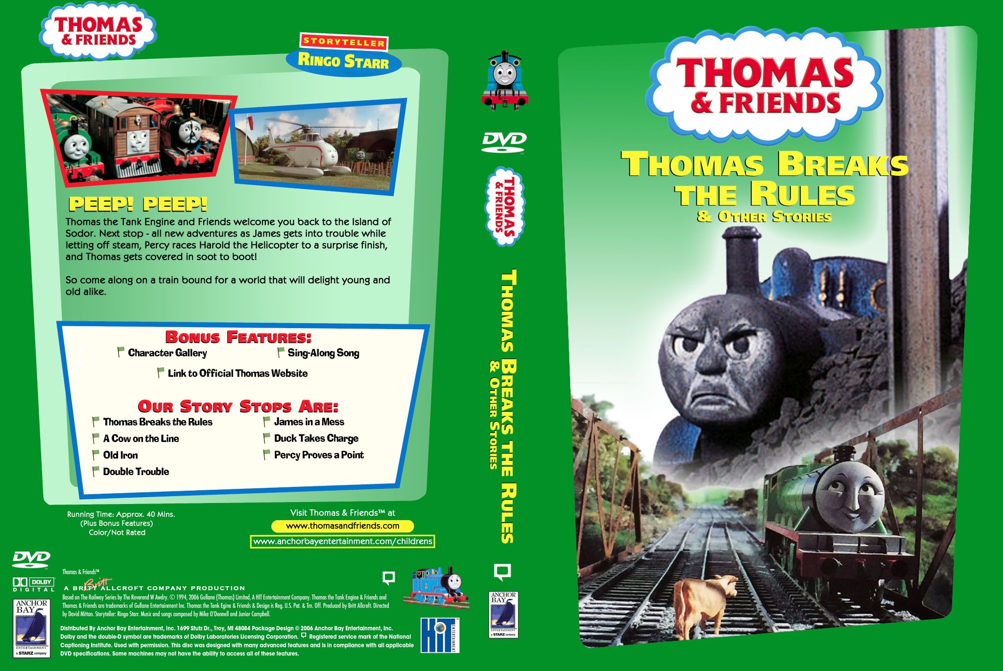thomas and friends thomas breaks the rules