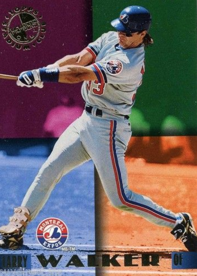 Happy birthday to former outfielder Larry Walker, who turns 53 today. 