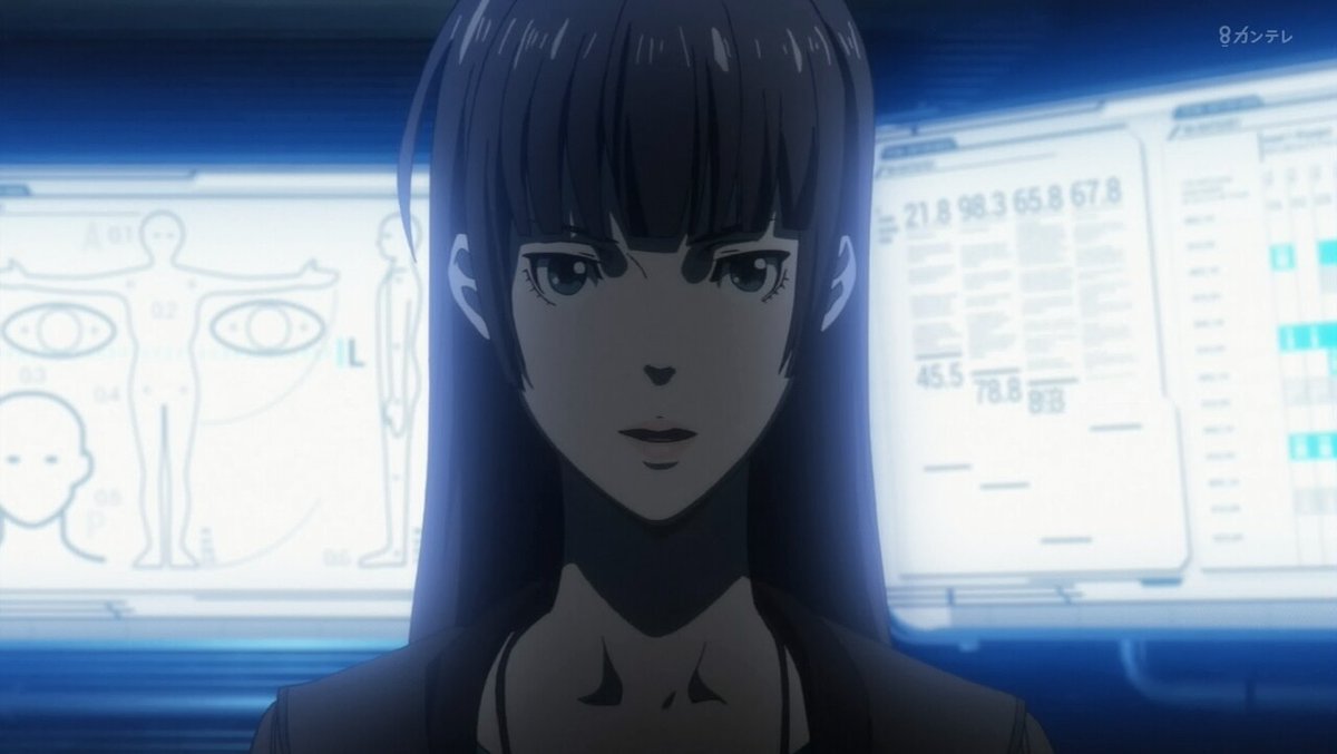 Aranime サイコパス3 4話 コロッセオの政争 六合塚弥生さん登場 執行官から復帰 クールな肉体派アクションが鋭くキレて超格好良く可愛い 公開討論会の襲撃 小宮候補の意思決定と認知科学を利用した選挙ハック 政治は国民の意思を問う利害