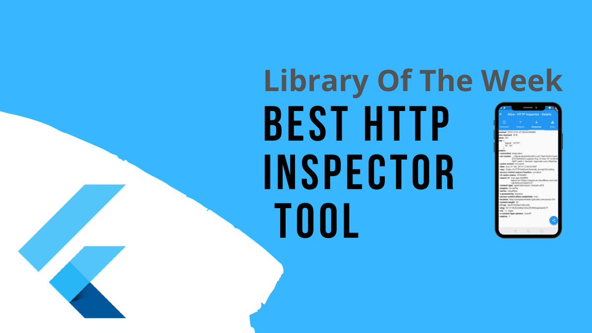 imthepk's tweet image. Best HTTP Inspector Tool | EP01 |Flutter Library of the week
Watch here - youtu.be/YsvFnNiKn_M
#flutter #flutterlibrary #http
