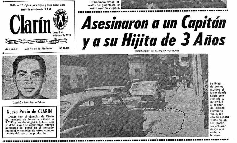 Nacionalismo Social on Twitter: "Otro aniversario del asesinato del Capitán  Viola y su hijita de 3 años. Prohibido olvidar ????… "