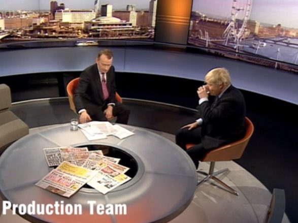 AdamJanuszewski's tweet image. That awkward situation after a difficult discussion where someone has been seriously embarrassed #Marr #Chuntering