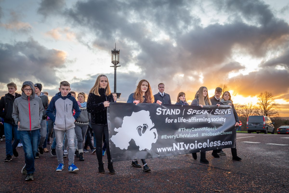 NIvoiceless's tweet photo. Some more photos from our protest yesterday.  Now it's time for action: https://t.co/K0Wq9VuNBs.  We won't stop standing, speaking and serving until every human life is valued and no human death is chosen. #TheyCannotSpeak #EveryLifeValued #NoDeathChosen #StandSpeakServe https://t.co/n4qRzlxogA