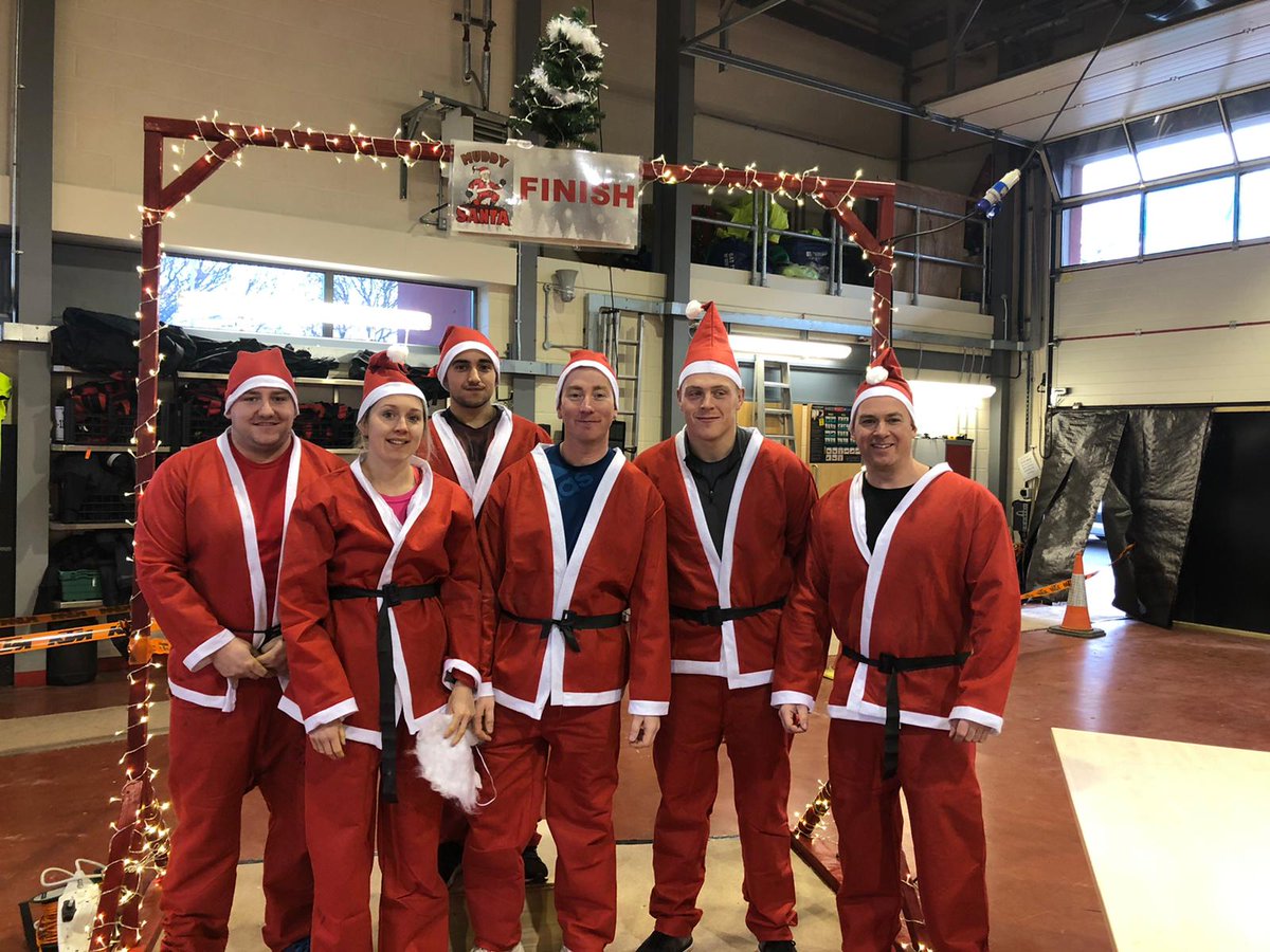 Bastley90's tweet photo. Thanks to everyone at @LlandodFire for organising a brilliant #MuddySanta event. Hopefully a lot of money raised for @firefighters999 a great day 👍👍 https://t.co/tJ2Teuxim8