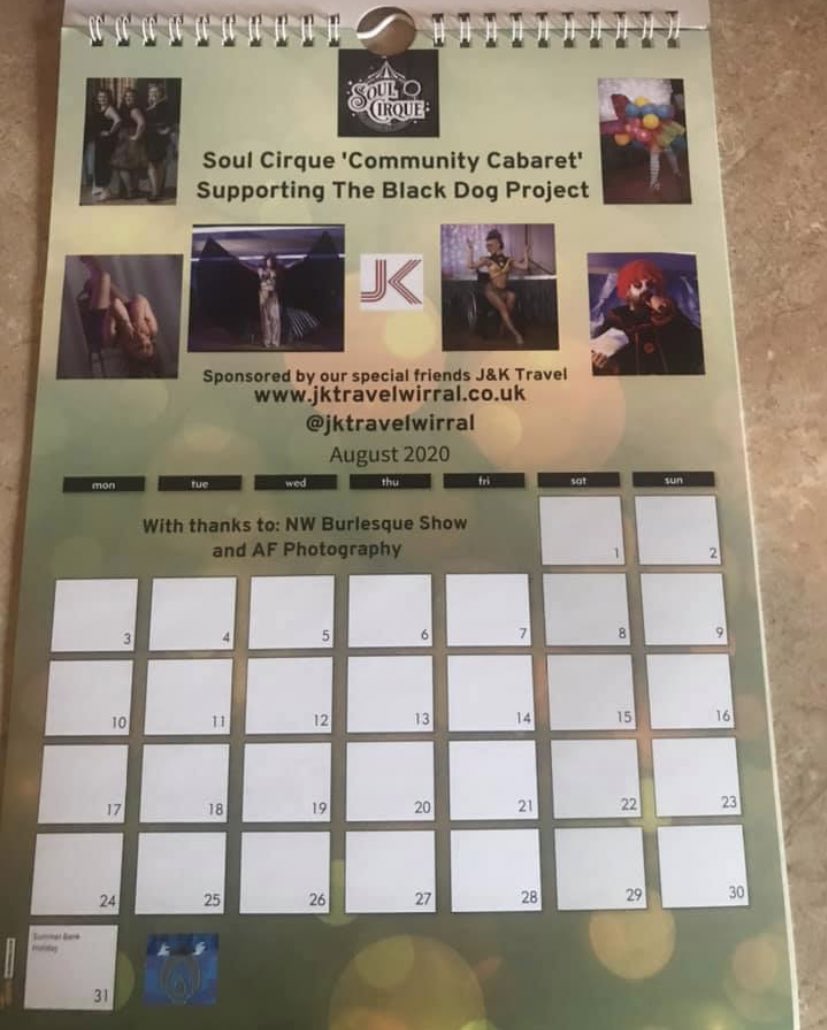 So we are in <a href="/ArtSoulTribe/">Art & Soul Tribe</a> calendar 2020
Images from AF PHOTOGRAPHY, <a href="/autofocusmedia_/">AFS Media Limited</a> and The Light Effect 

Sponsor of our page is :- <a href="/JKTravelLtd1/">J&K Travel Ltd</a> 

#Burlesque #Showtime #TheBlackDogProject