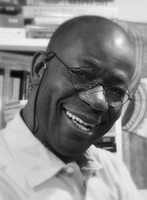 AfricanLitAssoc's tweet photo. The ALA is devastated to learn of the loss of Tejumola Olaniyan - treasured colleague, friend, &amp; indefatigable editor of our journal, JALA.

His wisdom, wit, &amp; warmth will be sorely missed by all who had the good luck to know him.  

Our deepest sympathies to his wife &amp; children. https://t.co/cPclyV3f4h