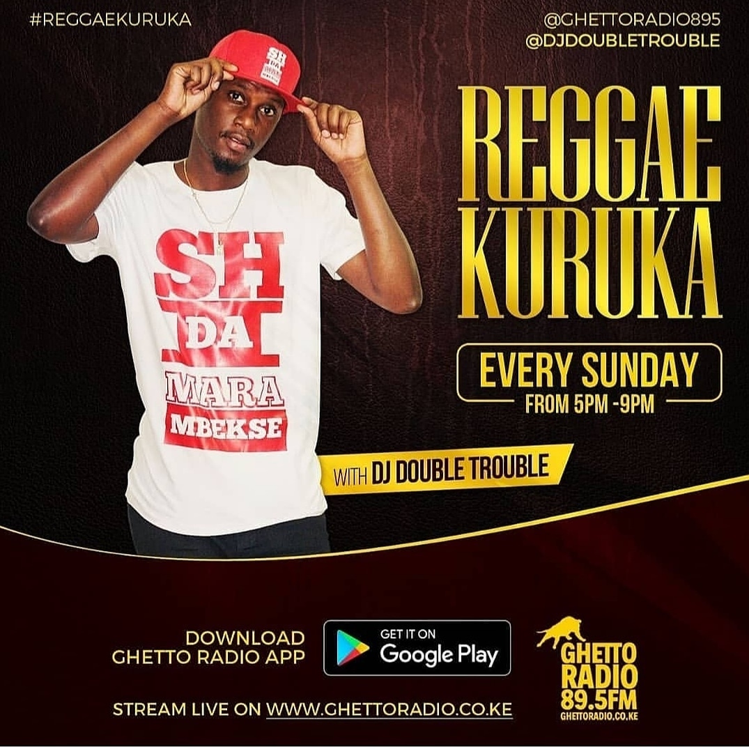 #ReggaeKuruka ndani ya <a href="/GhettoRadio895/">Ghetto Radio</a> tune in 5pm-9pm.
Wagwaaaan