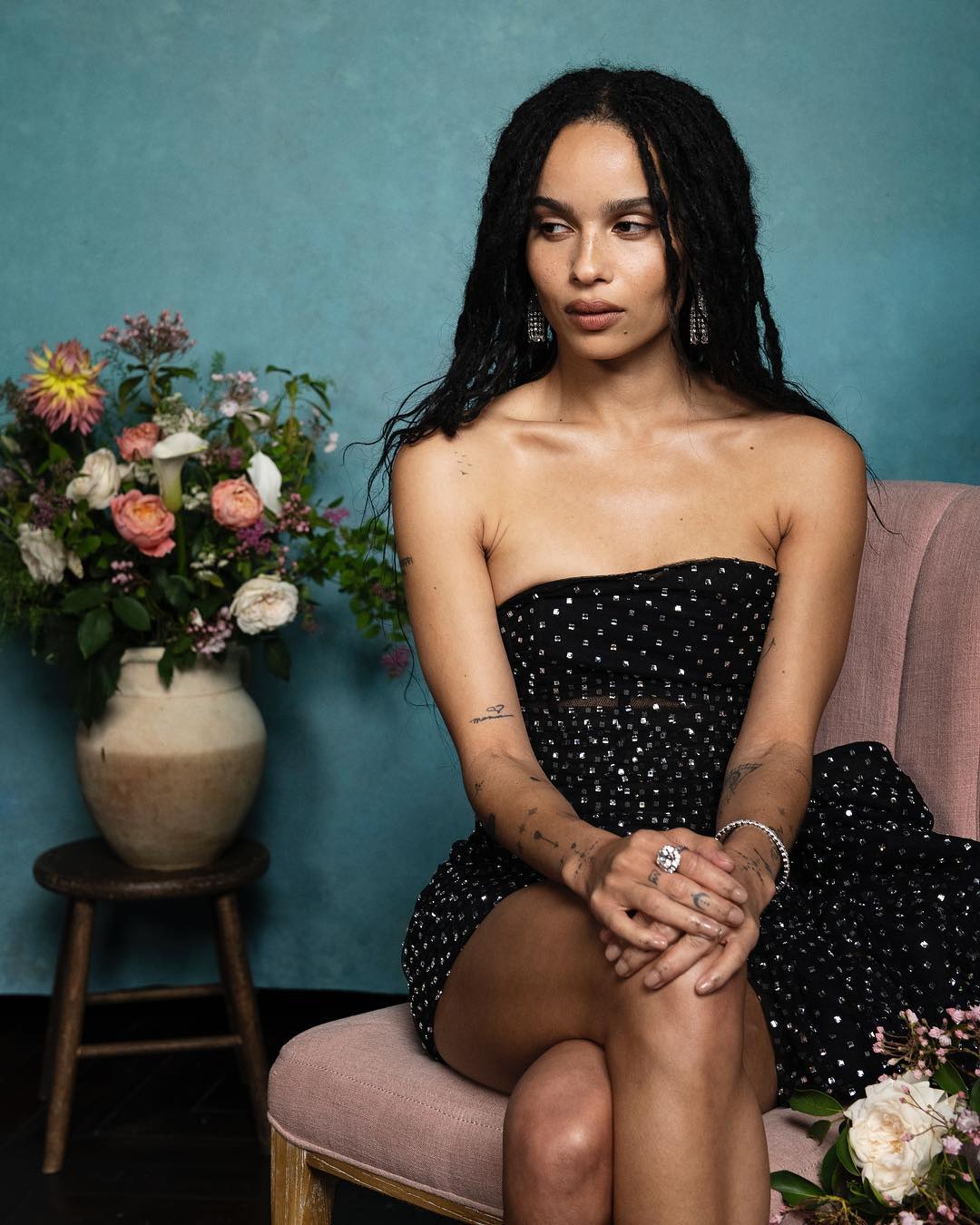 Happy birthday to our beautiful queen, zoe kravitz 