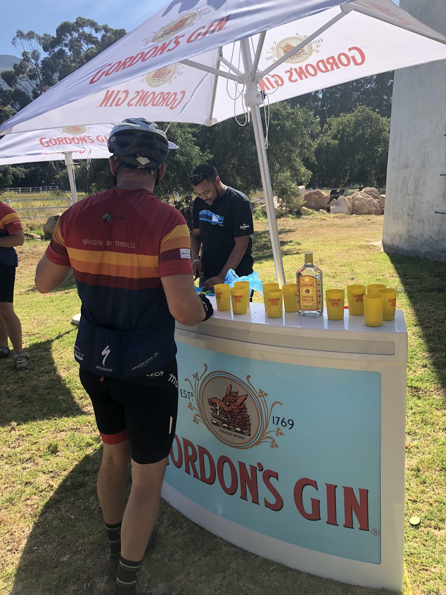 What better way to spend a stunning day out doing what you love than with the ones that you love than with a delicious, refreshing Gordon’s Gin! 

This is what you call an MTB Experience! 

@distellgroup 
#SavannaOriginofTrails2019