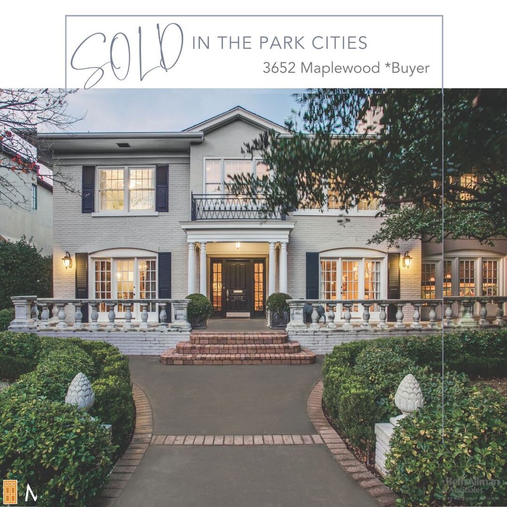 McKennyGroup's tweet photo. JUST SOLD! 3652 Maplewood Avenue, Highland Park #sellingparkcities #sellinghighlandpark #sellingdallas https://t.co/Me8MEqkx4D
