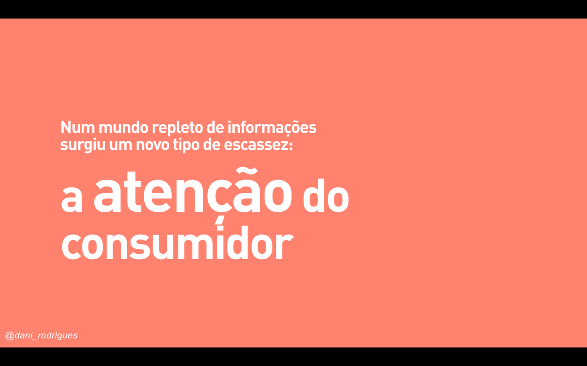 Dani_Rodrigues's tweet photo. Palestra sobre influenciadores. Tweet 3/7
Ah, o desafio da atenção...
Em tempo: leiam o livro do @samadeu que menciono nas imagens. #tonoded #PalestraDR https://t.co/JksQbKkVmi