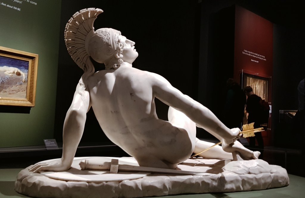 Mr_Matsangouras's tweet photo. Helen, Paris, Achilles, Odysseus &amp; many more heroes from Homer's epic poem The Iliad - all present, forever inspiring artists throught the centuries to try and explain what drives us to be who we are; love, honour, survival and loss #TroyExhibition @BritishMuseum @ChiswickSchool https://t.co/B2gA6M8e90