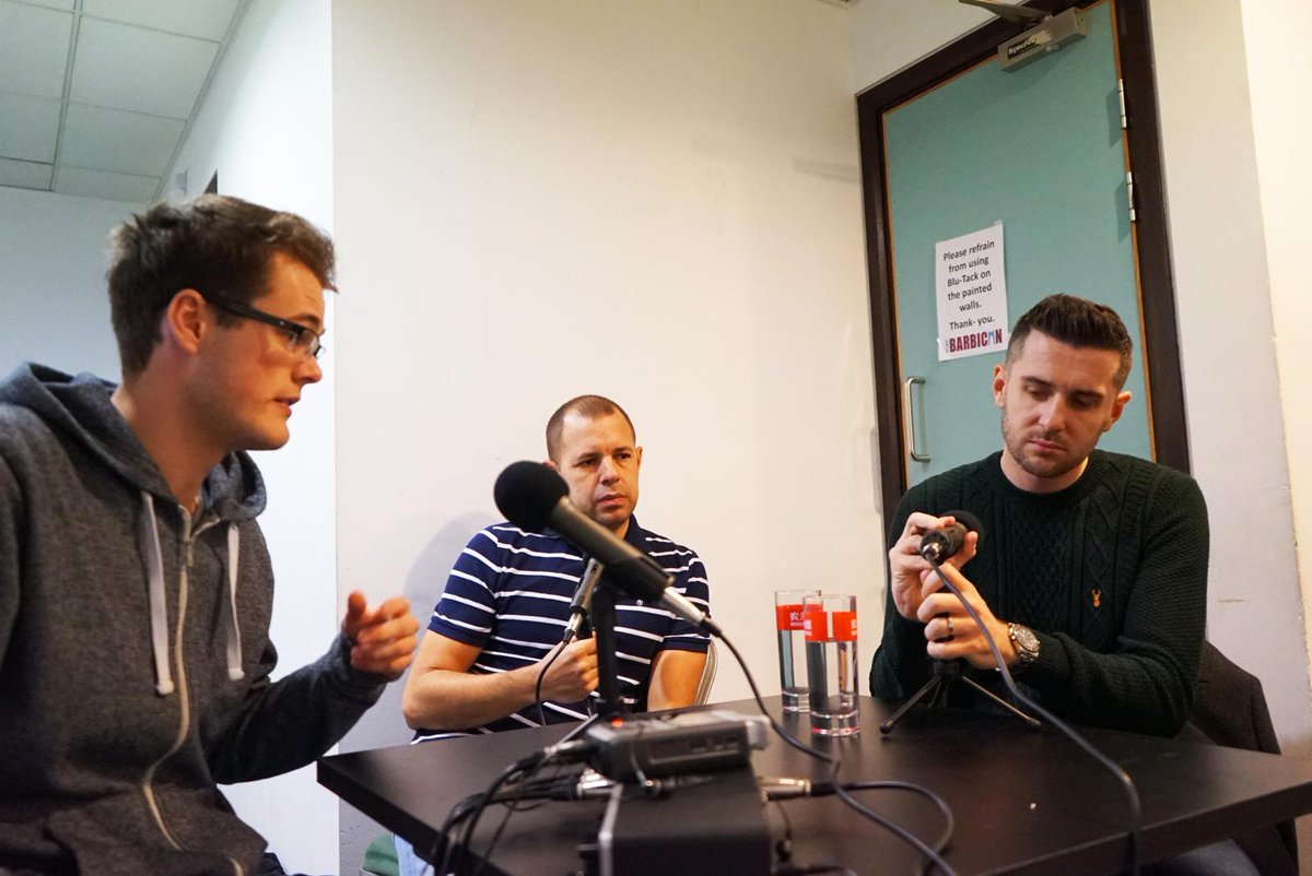 WeAreWST's tweet photo. Tomorrow.
@markjesterselby & @TheHawk147 entertained @KieranJPoole in the latest recording of Table Talk, our official podcast!
iTunes: https://t.co/tLNwlxI2US
Spotify: https://t.co/ORxW6WUvN1
TuneIn: https://t.co/RXK3jUp9bO
Look out for it in the morning #SnookerTableTalk https://t.co/Qm2pKNImzR