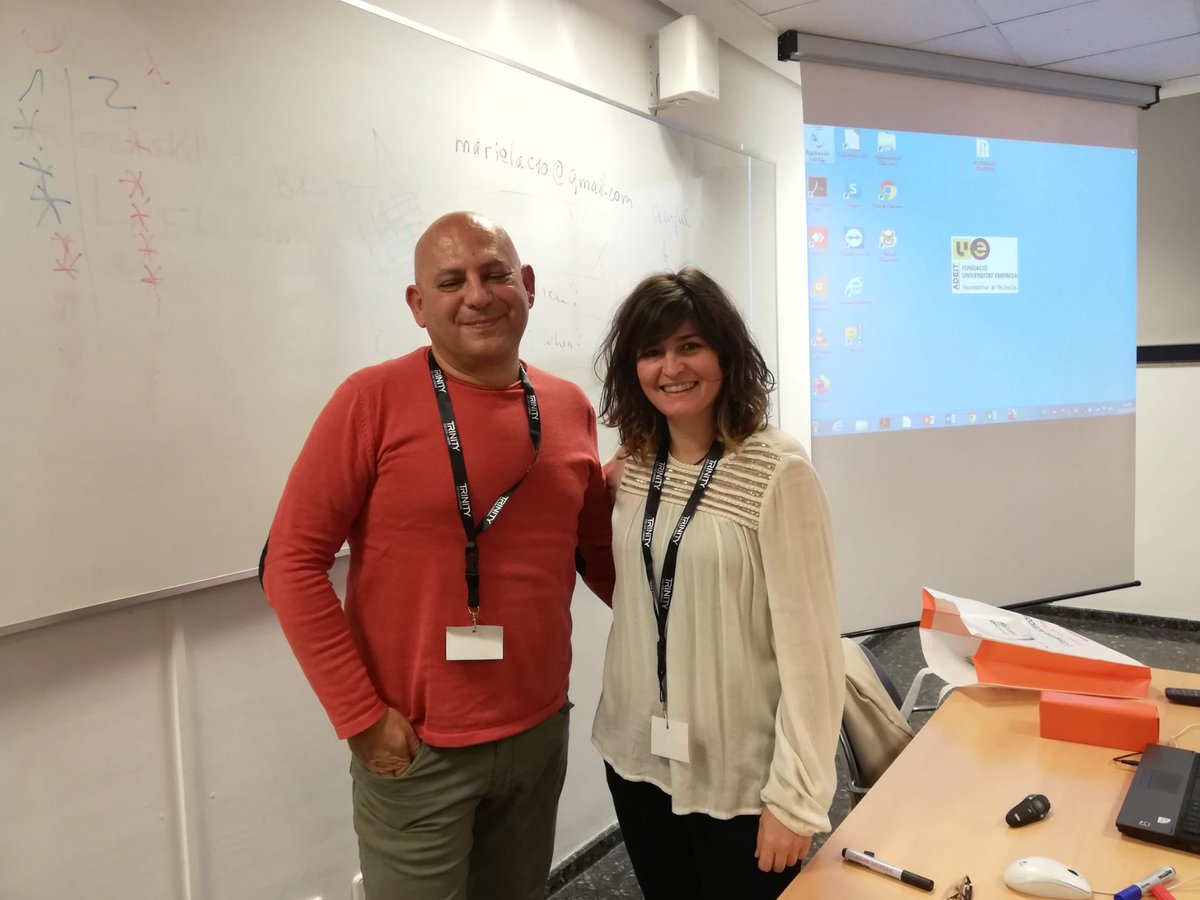 GrupElcis's tweet photo. El grupo Elcis no descansa después de @SEDLL @sedll2019: Francesc Rodrigo participó ayer en Aceicova https://t.co/WXZzOMxqCD