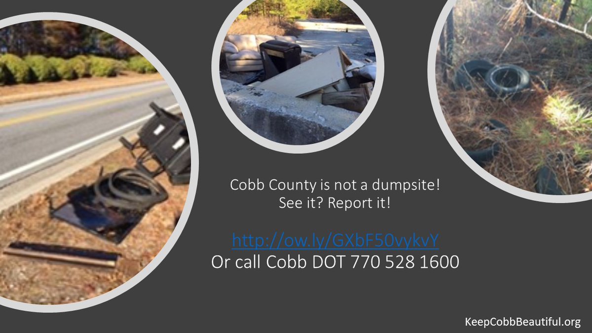 KpCobbBeautiful's tweet image. #fightdirty, #cartegraph, #stoppolluting, #littercleanup, #cobbdot