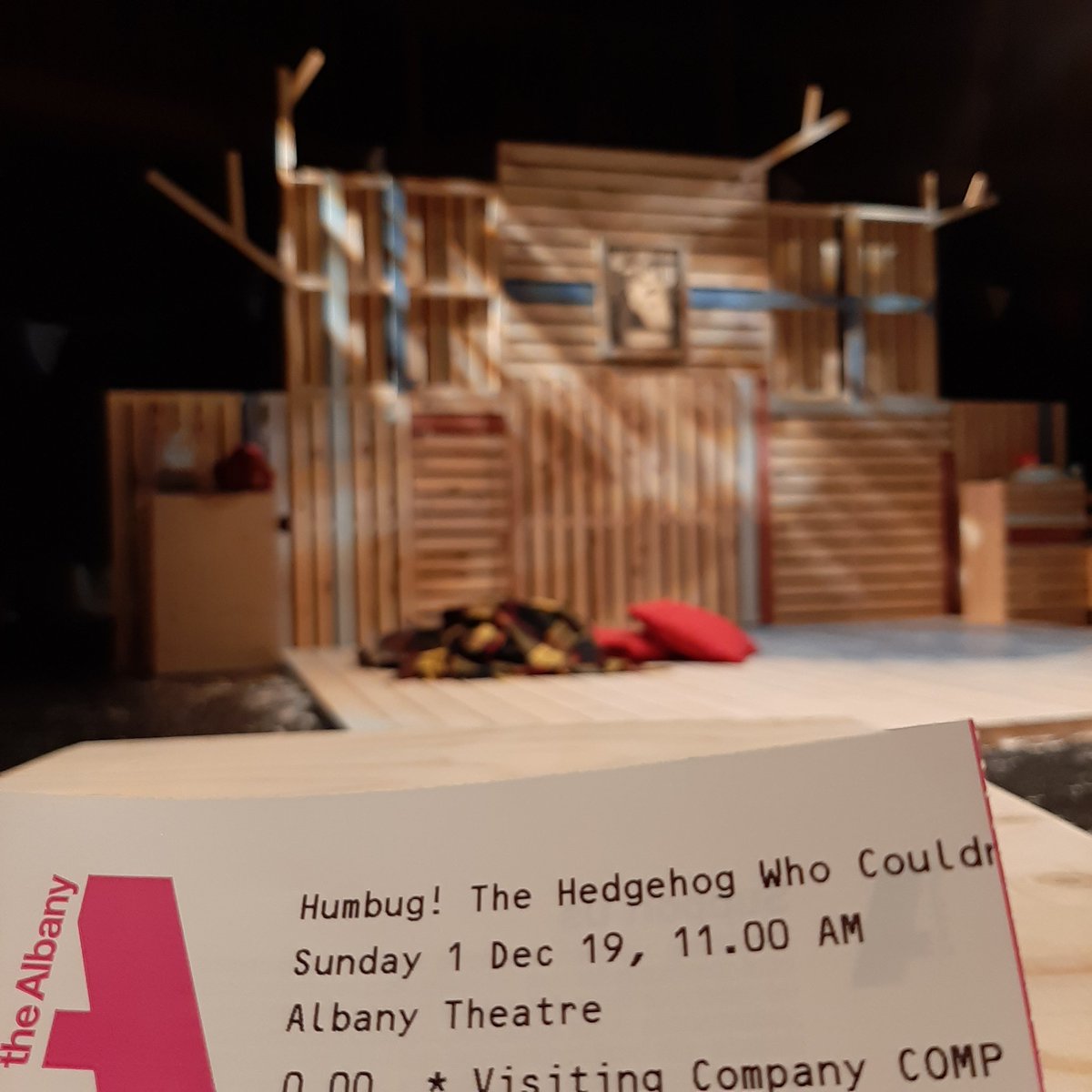 bertalighting's tweet photo. Opening day for #Humbug @TheAlbanySE8. Associate with @JasonAddison24 😁😁 https://t.co/HdWCPzzjpw