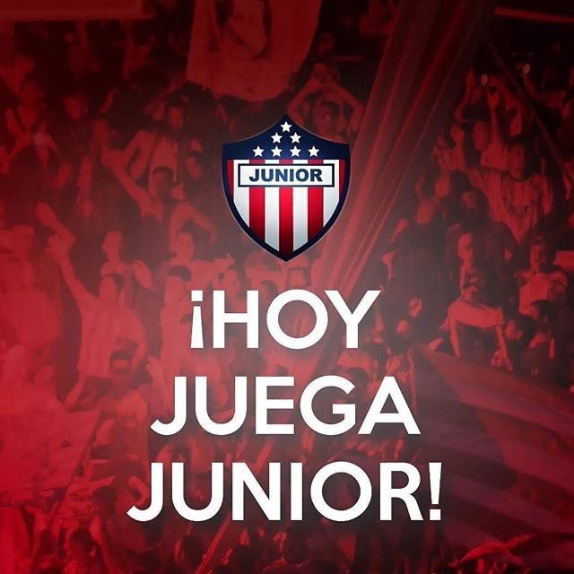 🇲🇨¡VAMOS POR EL TRICAMPEONATO!🇲🇨 Hoy juega Junior y Palmar de Varela se une a la ilusión de conseguir la décima estrella. Enviamos la mejor energía y acompañamos con el corazón al equipo tiburón para que se alce como el tricampeón de Colombia.  🔴⚪️🔵 #JuniorTuPapá