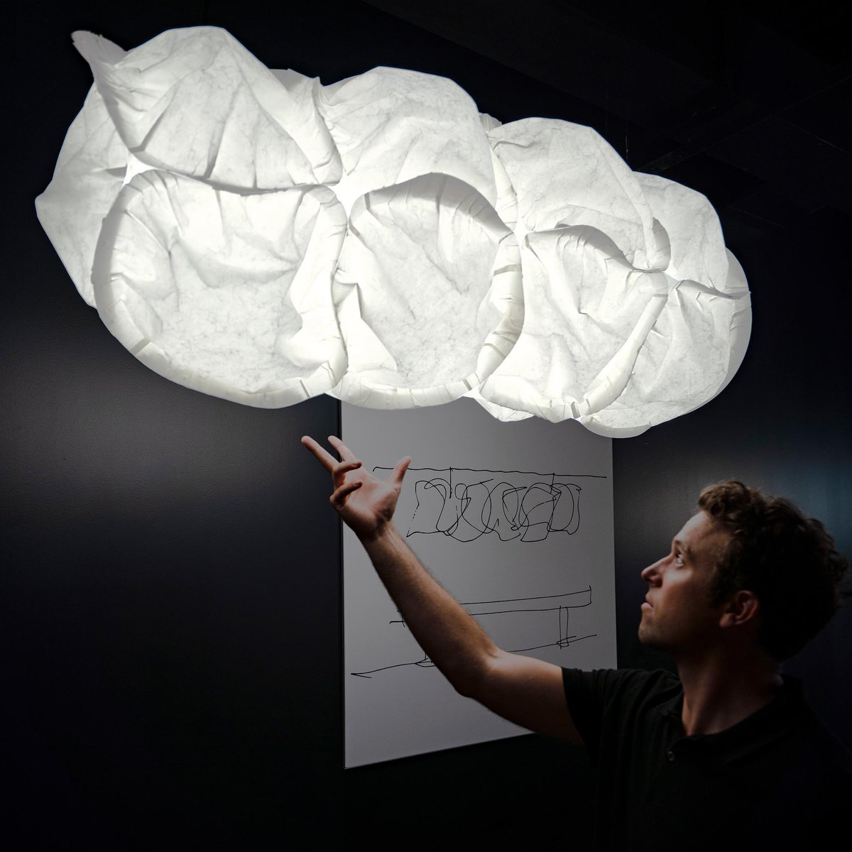 Lyte_i's tweet image. Organic, fun and no two are the same - meet the cloud from @kreon_uk and learn more with @Lyte_i  on Youtube: zurl.co/Jmzz #cloudlight #cloudlighting #meetcloud #thecloud #kreon #lightidea #lightinginspiration #lighting #coollight