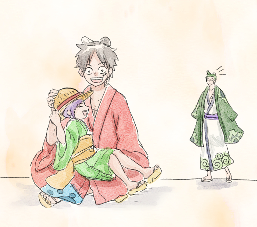 Yun A Twitter ゾロルとお玉ちゃん ゾロル ワンピース腐向け ゾロ ルフィ ワノ国 お玉 Onepiece T Co Irfync8k8j