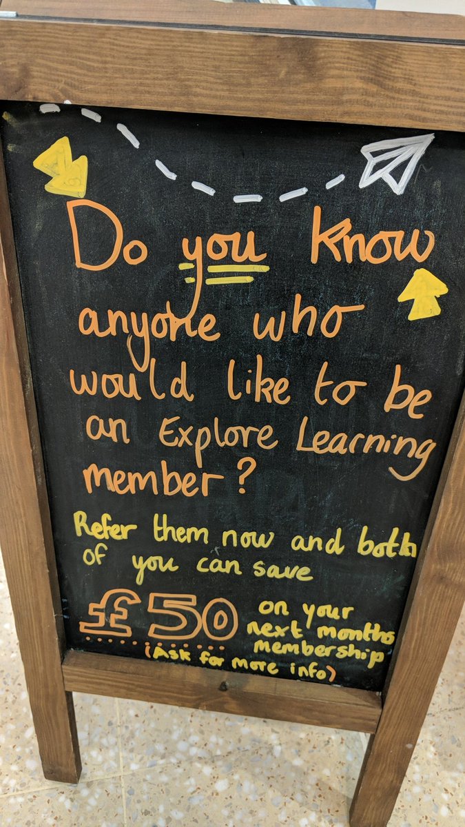exploreemersons's tweet photo. We have a brand new referral scheme!!! Get in touch to make the most of it #tuition #mathsandenglish #explorelearning #emersonsgreen https://t.co/XOaQ7bu9pT