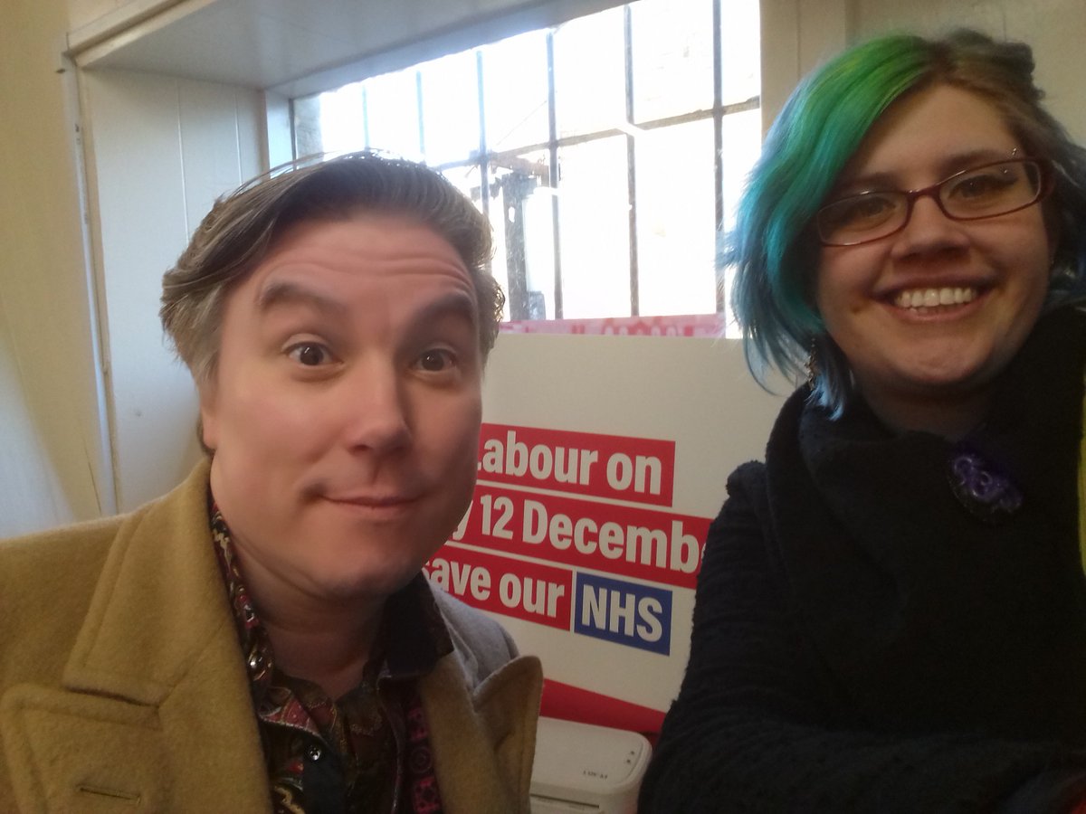 AliceNichollsMusic (@kindquietriots) on Twitter photo The couple that campaigns together stays together. Leafletting in Pudsey with <a href="/ashortds/">AShortDarkStranger</a> for <a href="/PudseyLabour/">Pudsey Labour Party</a> 😊 Use your vote wisely and #VoteLabourDecember12 #NeverTrustATory The couple that campaigns together stays together. Leafletting in Pudsey with <a href="/ashortds/">AShortDarkStranger</a> for <a href="/PudseyLabour/">Pudsey Labour Party</a> 😊 Use your vote wisely and #VoteLabourDecember12 #NeverTrustATory
