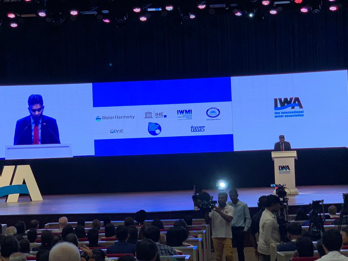 Proud to be at the The #IWA #WaterDevelopment Exhibition and conference 2019 @IWAHQ. #Pureterra Ventures is sponsoring the Innovation hub organized by @isleutilities to launch #WaterSpark and to address the importance of investing in water. More details: 
lnkd.in/dsBd9yX