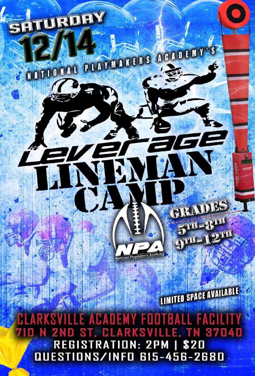 LeverageLineman's tweet photo. Calling all linemen aka Big Skill ! https://t.co/dKsHFC4ZcN