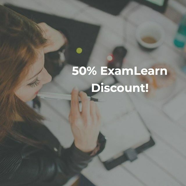 If you have been considering upgrading to premium ExamLearn account for essential study content for the exams, this weekend is the time to do so! We’re offering a massive 50% off the first 50 people who upgrade their accounts to premium for the year. The discount is only ava…