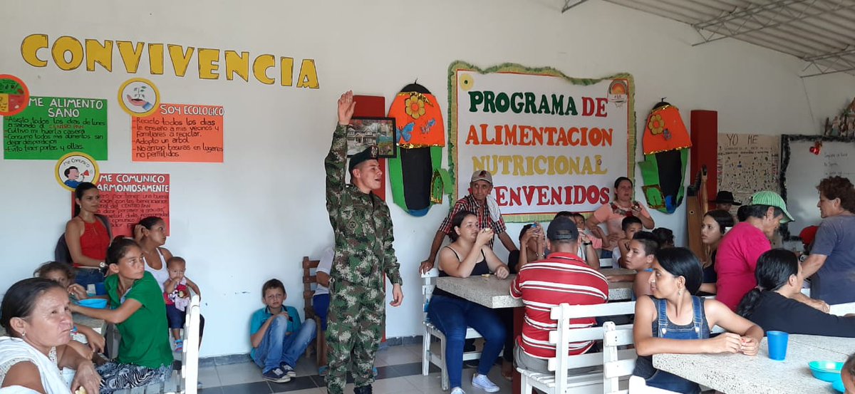 ftc_omega's tweet photo. Nuestros #HéroesBicentenarios del #BATOT6 junto con la @GobMeta realizaron una actividad lúdico recreativa con la comunidad de #VistaHermosa, #Meta, con el propósito de fomentar la tradición e identidad cultural llanera en la región. https://t.co/T4yyecY1BN