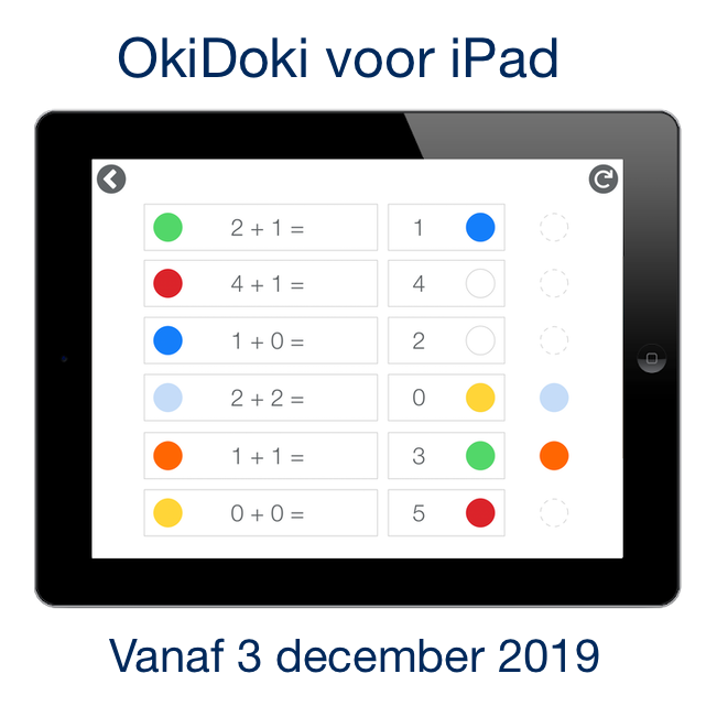 CamelCaps's tweet photo. 'OkiDoki 1 voor iPad' #ipad #app #onderwijs #passendonderwijs #rekenen #knijpkaart #ios #leraar #groep3 #kleuters #hoera #release #nieuw https://t.co/HAw5P84aXW