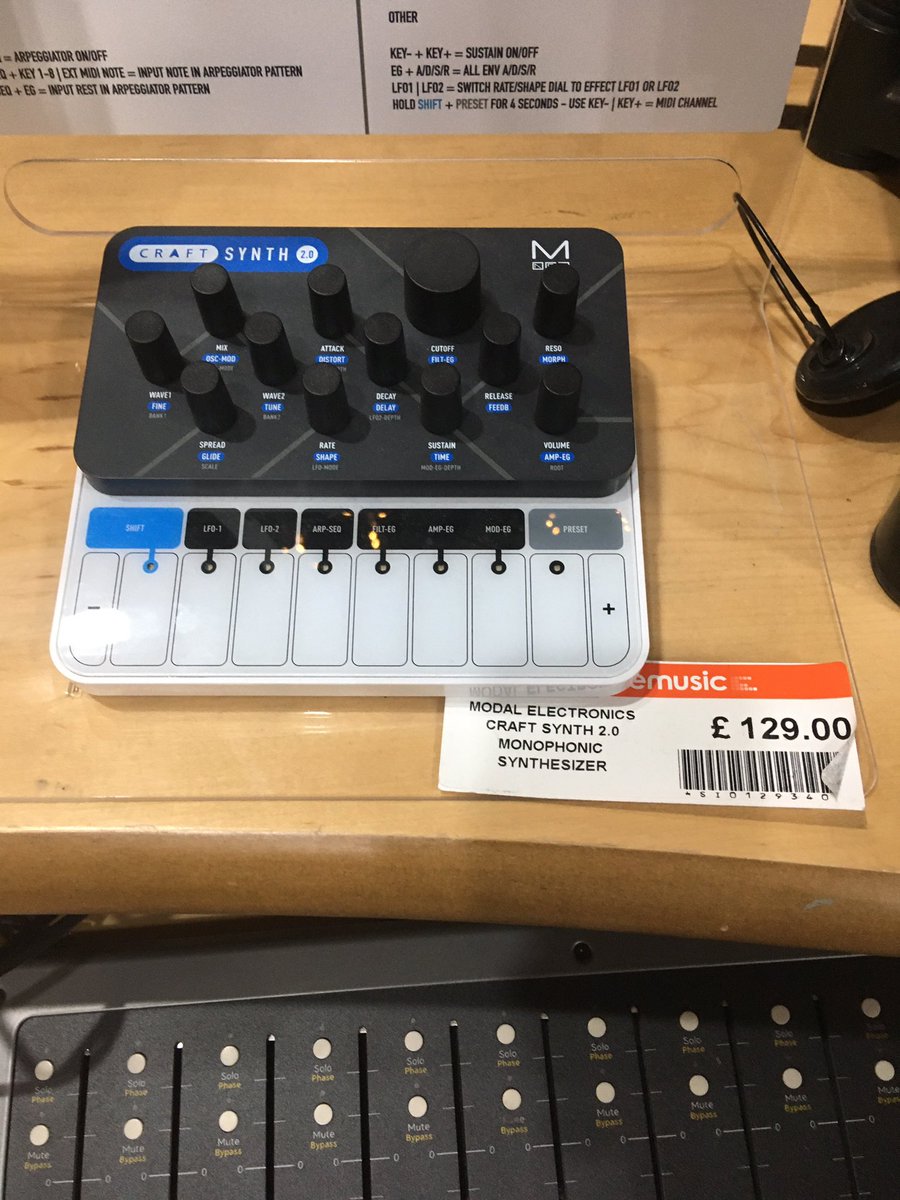 Fluffindorset's tweet image. Of the many amazing things I got to play with at the fantastic @absolutemusicuk yesterday this @ModalElectronic really captured my heart! #absolutemusicblacksat #eventideaudio #adamaudio #audient #nativeinstruments #novation #stagg