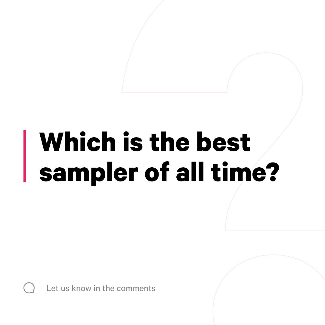tracklib's tweet photo. The GOAT of sampling hardware? 🤔 Let us know ⬇️ #userquestion https://t.co/7kZJWU4yPU
