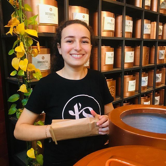 Our teabrewista Sahar is saying goodbye today. After years of “steeping it real” she is spreading her wings and embarking on a new adventure. If you’re in the neighbourhood come and say hi...or rather bye. We’re open until 19:00. 
If not send her some lo… ift.tt/2P4U6gq
