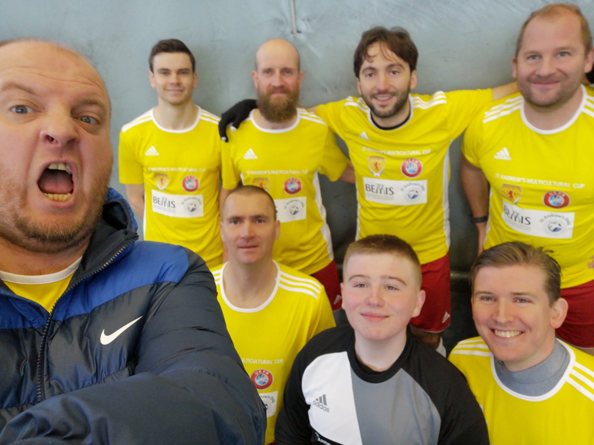 Well done to <a href="/BenCairns5/">Ben Cairns #1</a> and rest of Adventure Kicks lads losing out 1-0 in Semis of  Multicultural 7s festival today 
#wheresVARwhenneedit
#3Cleansheets