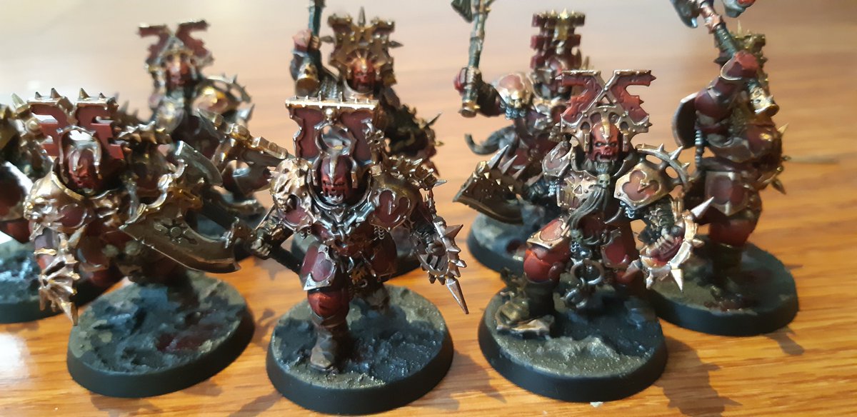 HasmannMarco's tweet image. A friendly unit of blood warriors :D