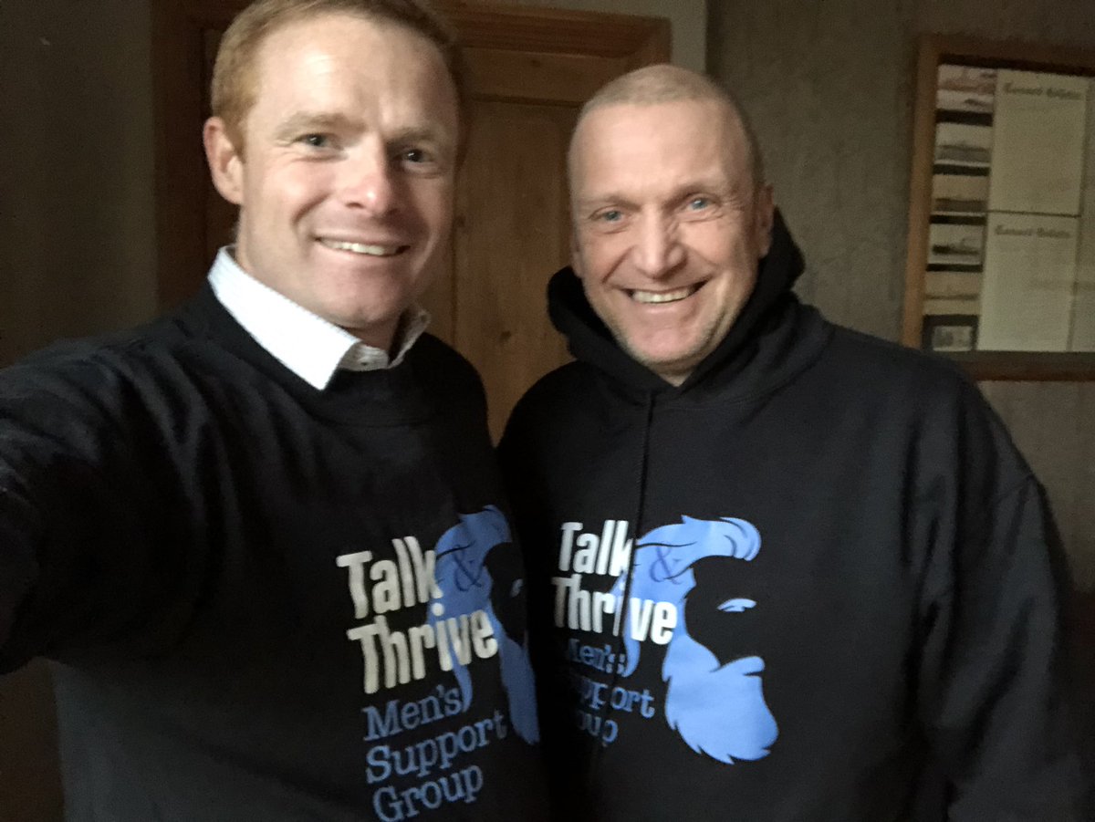 Great to meet Jimmy Vaughan, who helped set up ‘Talk &amp; Thrive’; men’s Mental Health Support Group who run sessions at Cross Hills Social Club. Jimmy has awesome energy and enthusiasm for getting involved with raising #MentalHealthAwareness
#ItsGoodToTalk #Keighley #TalkThrive